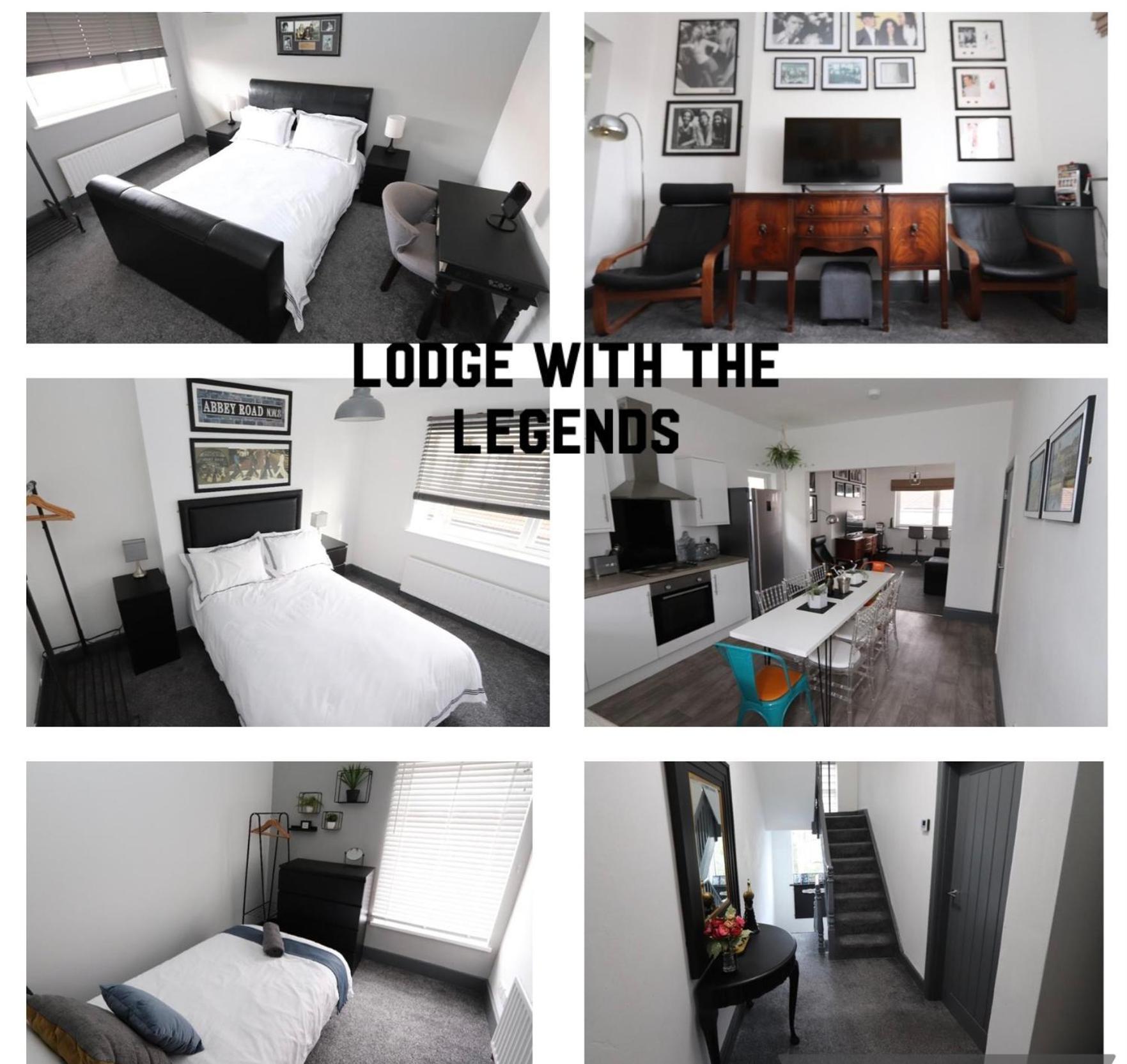 Executive Sea View Apartment 3 Bedroom 'Lodge With The Legends' Sleeps Up To 8 Cleethorpes Exterior photo